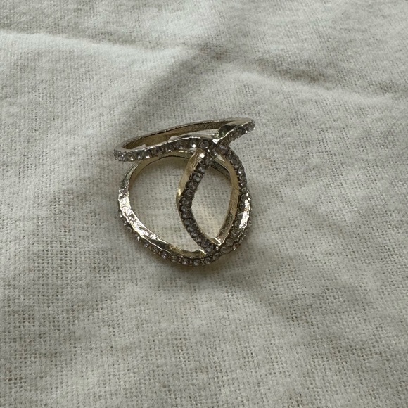 Jewelry - Silver and Gold Geometric Ring